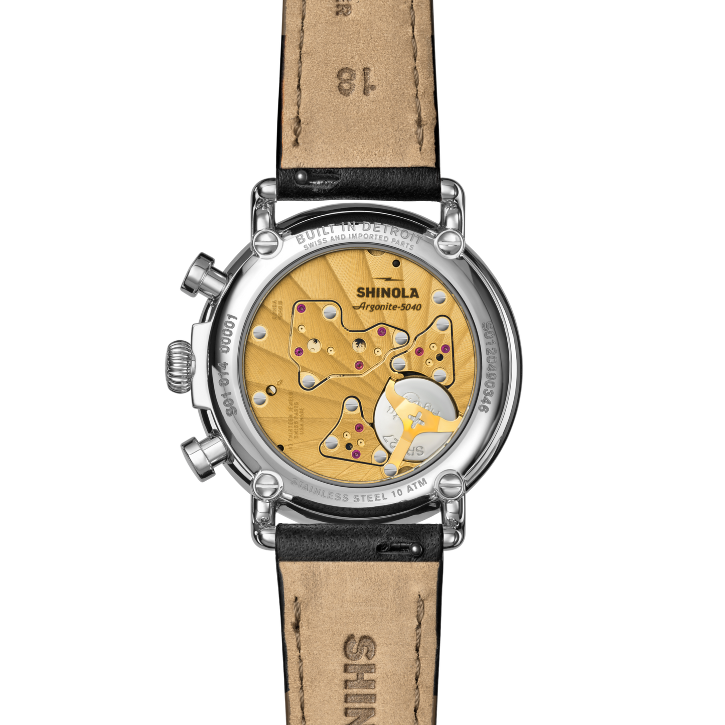 Runwell Chronograph Watch - Exclusive Black