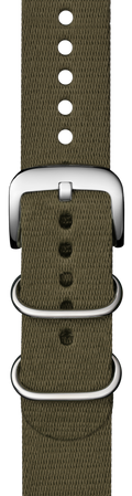 22mm Khaki G10 Nylon Watch Strap - Khaki