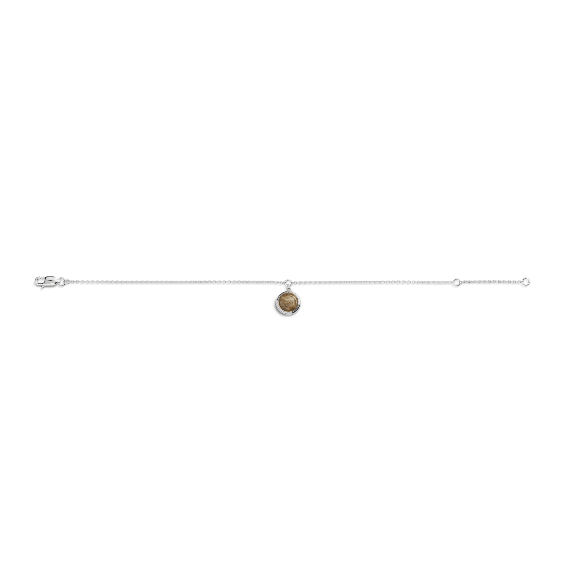 Heirloom Petoskey Charm Bracelet - Sterling Silver