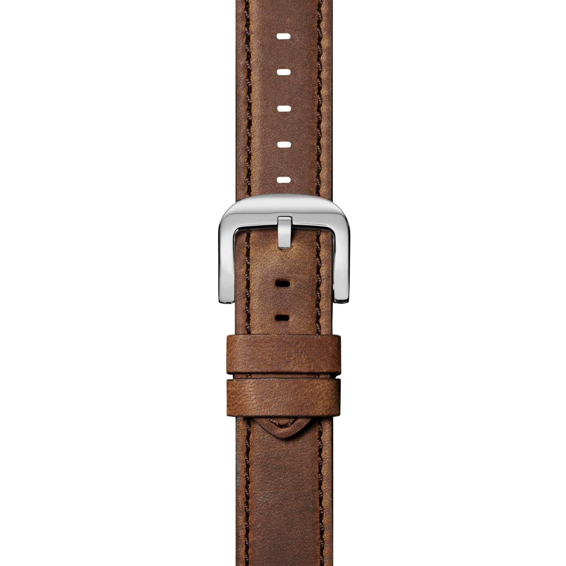 20mm British Tan Leather Watch Strap (XL) - British Tan
