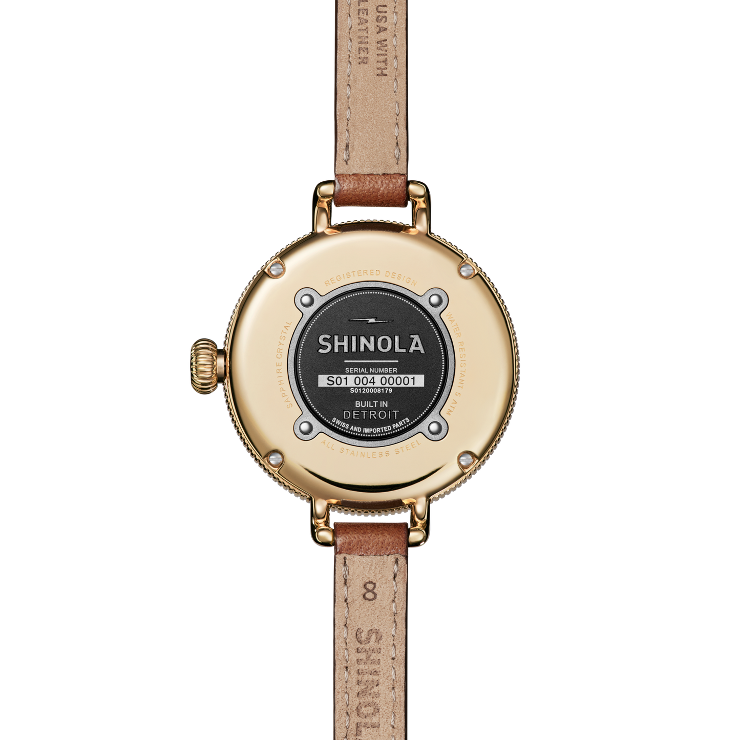Birdy Moon Phase Watch - White