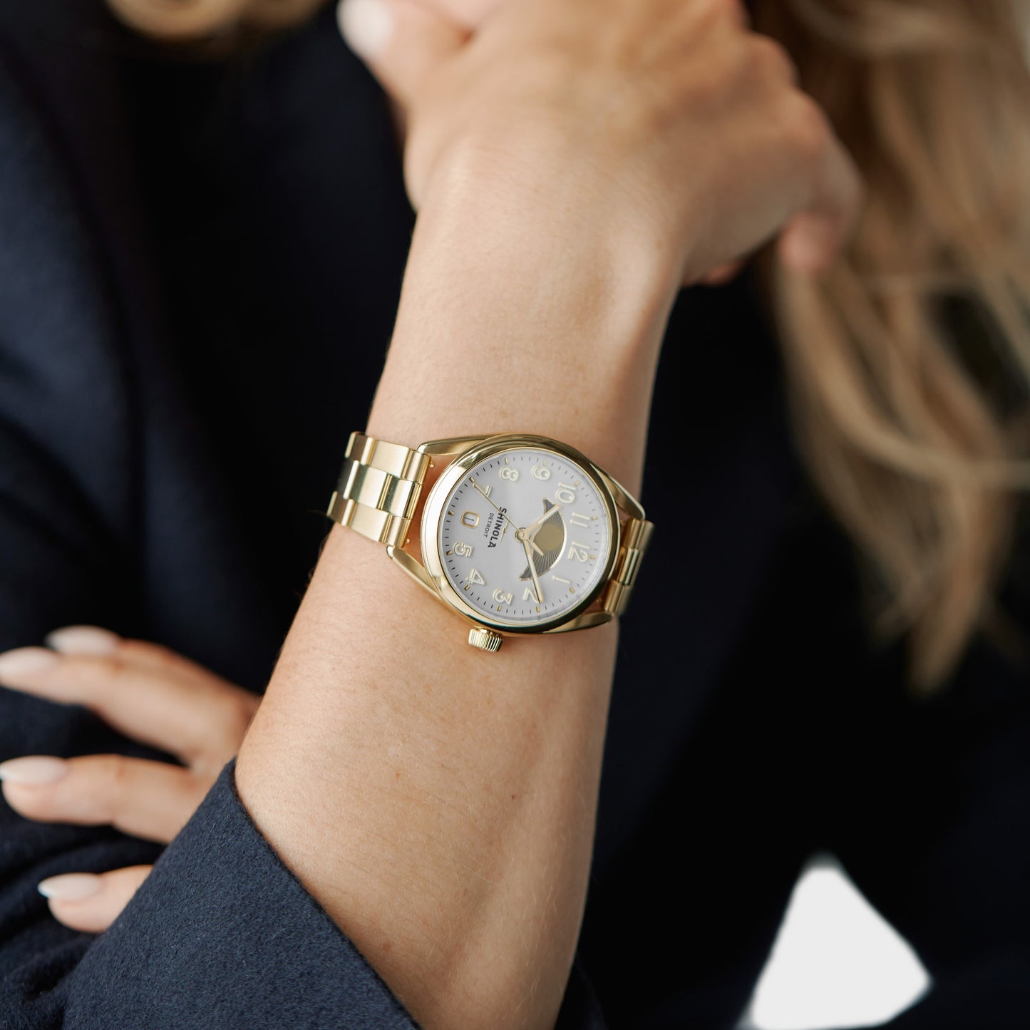 Derby Day & Night Watch - Light Silver