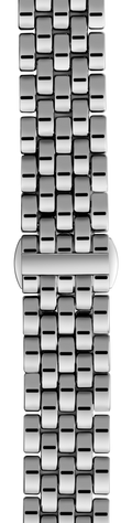 18mm Stainless Steel 5-Link Bracelet - Stainless Steel