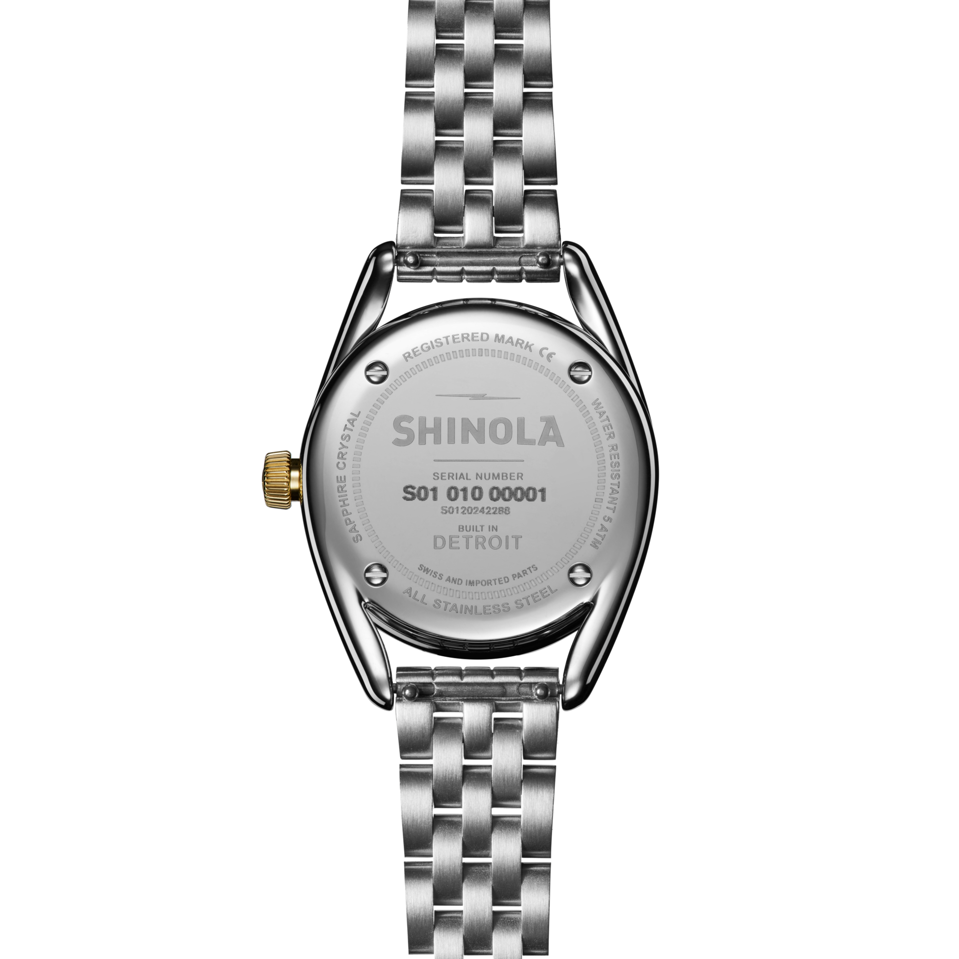 Derby Watch - Light Silver