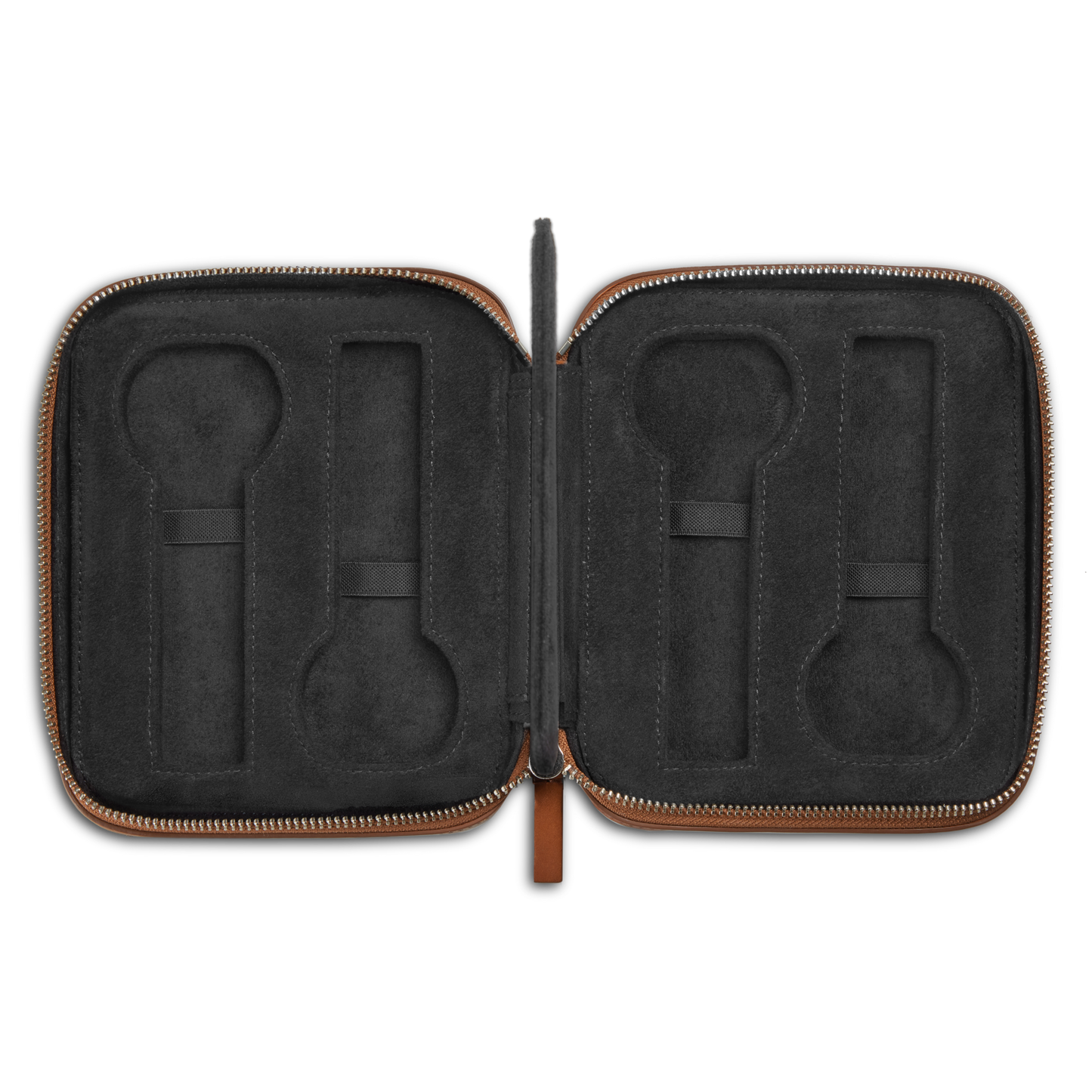 Four Watch Travel Case - Tan
