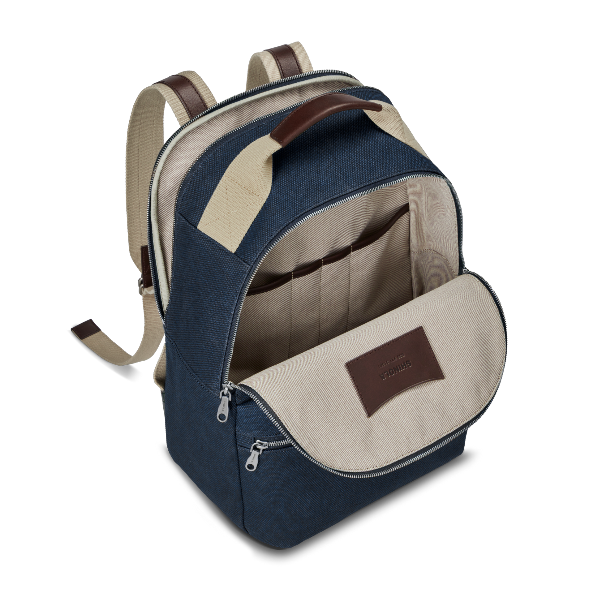 Canvas Runwell Backpack - Navy