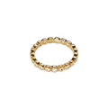 Diamond Rivet Eternity Ring - Yellow Gold