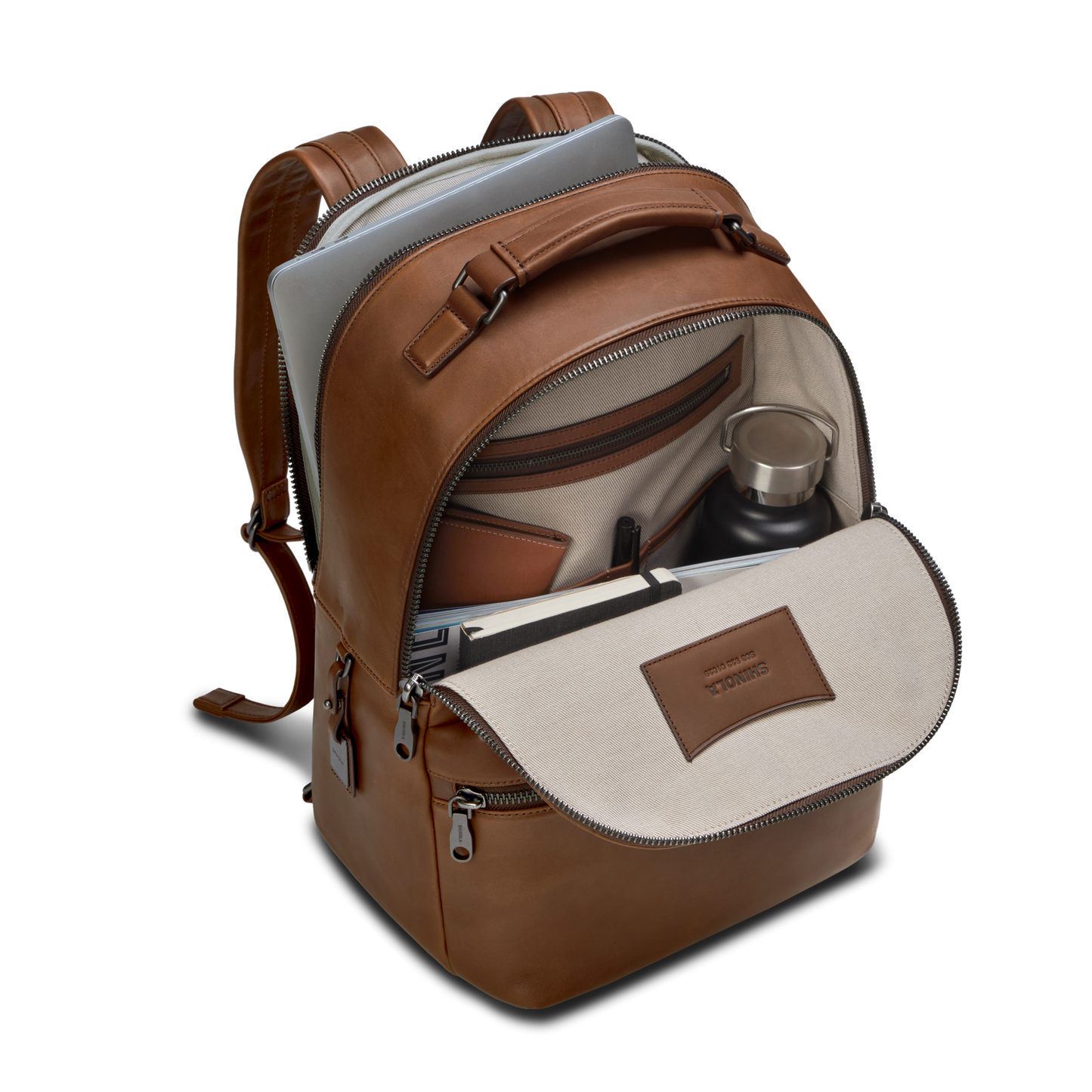 Runwell Backpack - Medium Brown