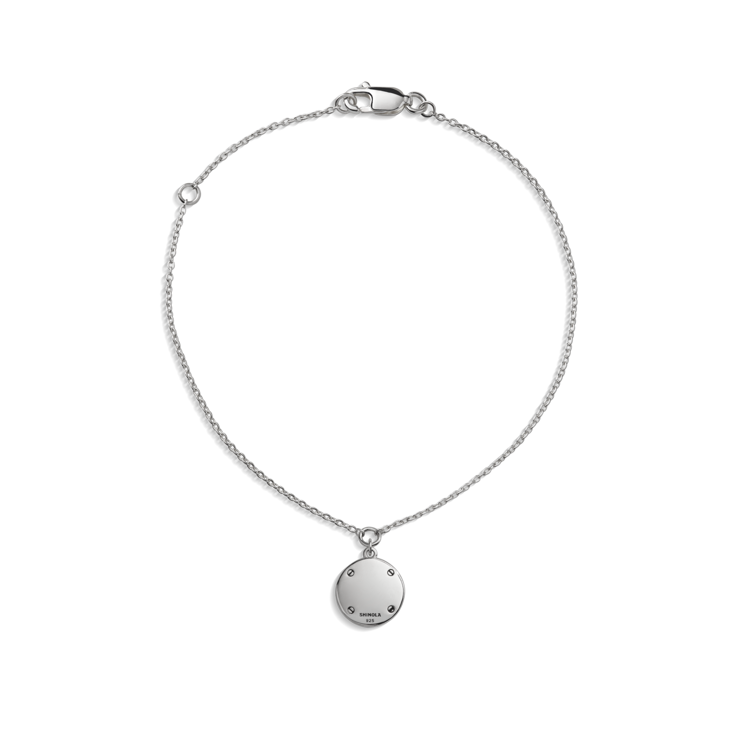 Heirloom Mother Of Pearl Charm Bracelet - Sterling Silver