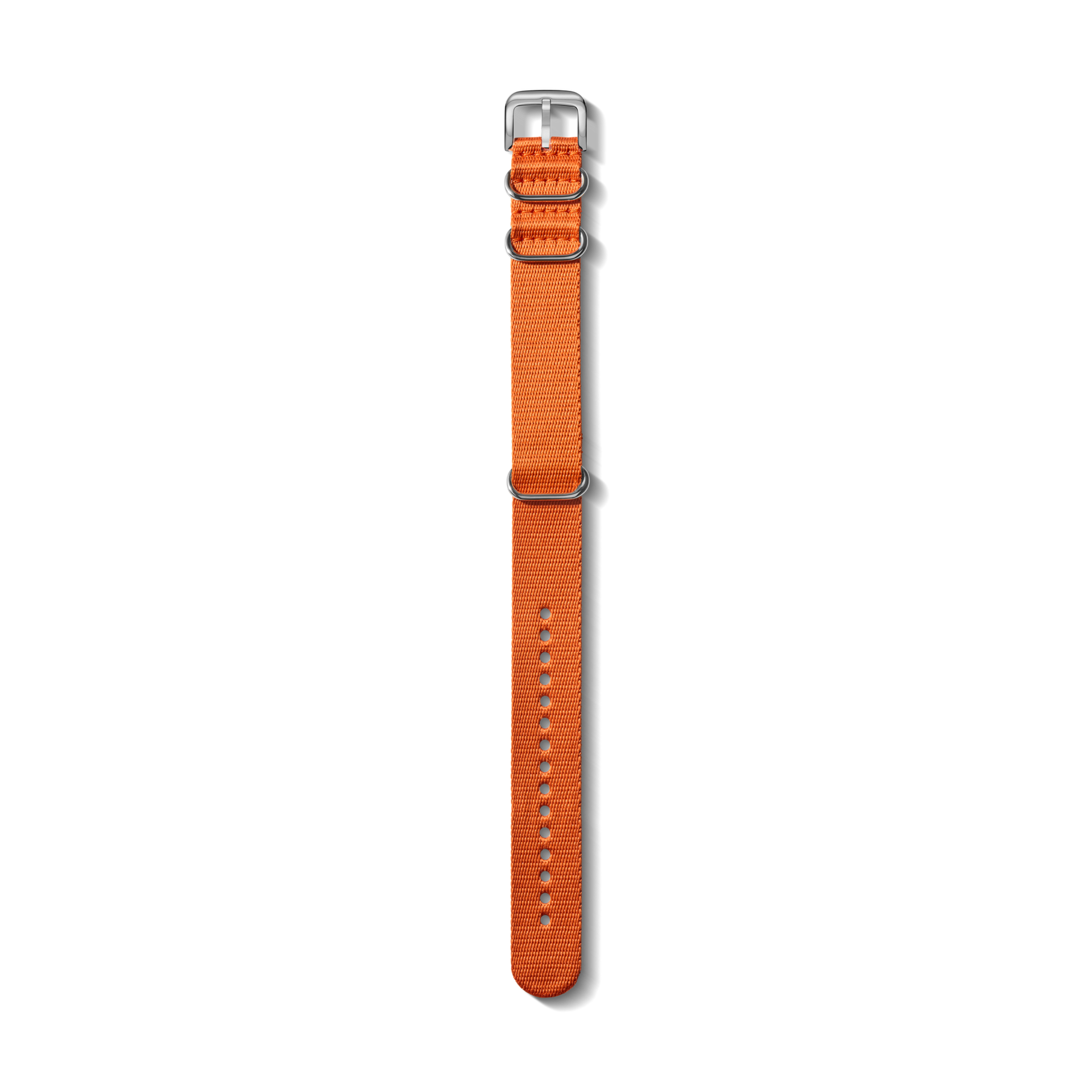 22mm Orange G10 Nylon Watch Strap - Orange