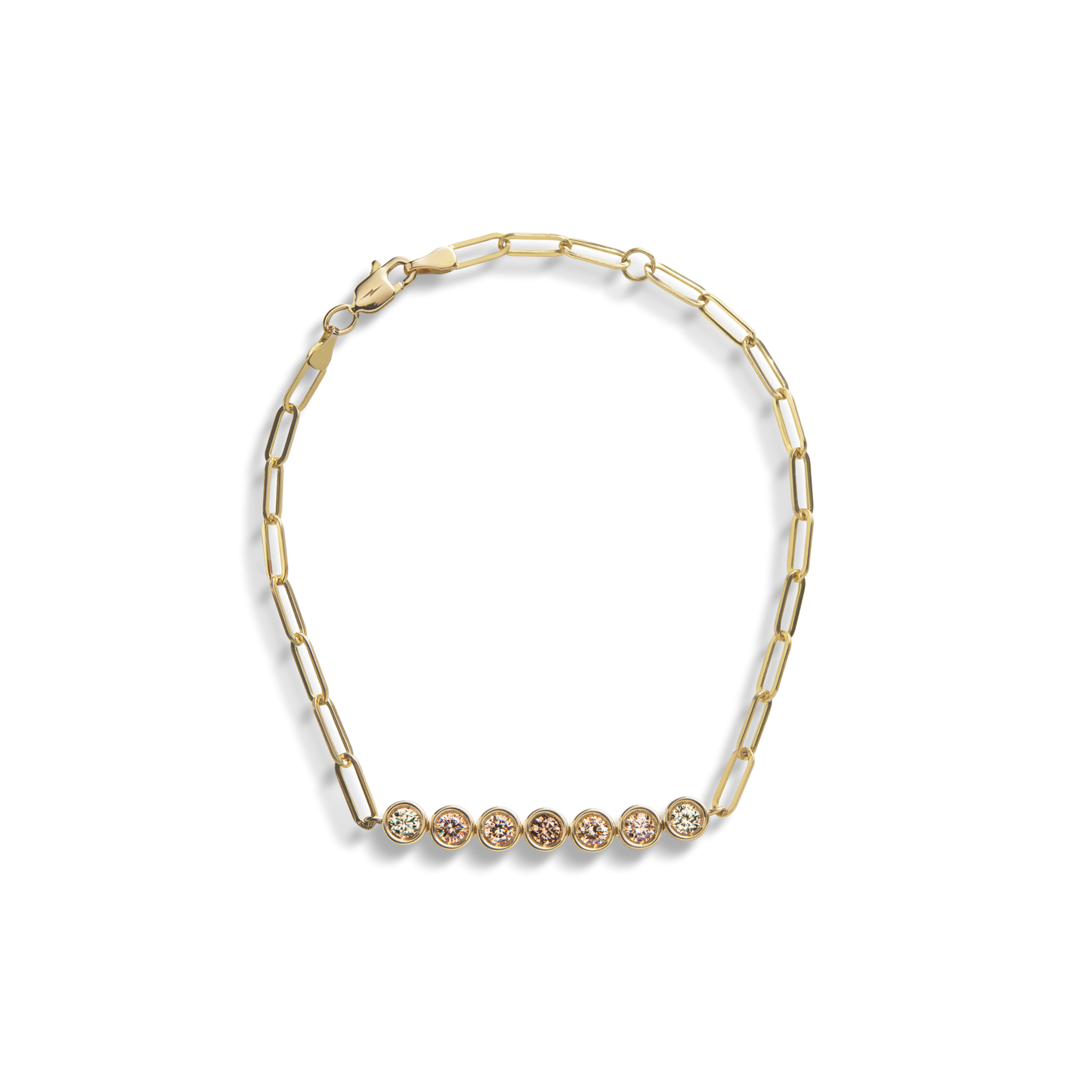 .75 Carat Desert Diamond Chain Bracelet