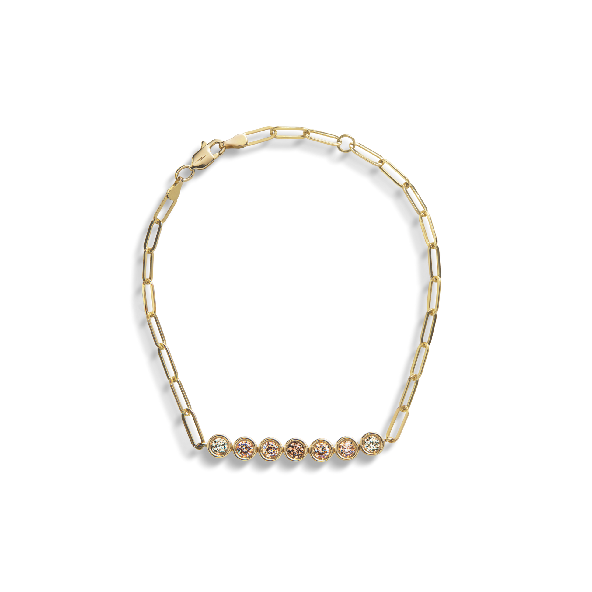 .75 Carat Desert Diamond Chain Bracelet