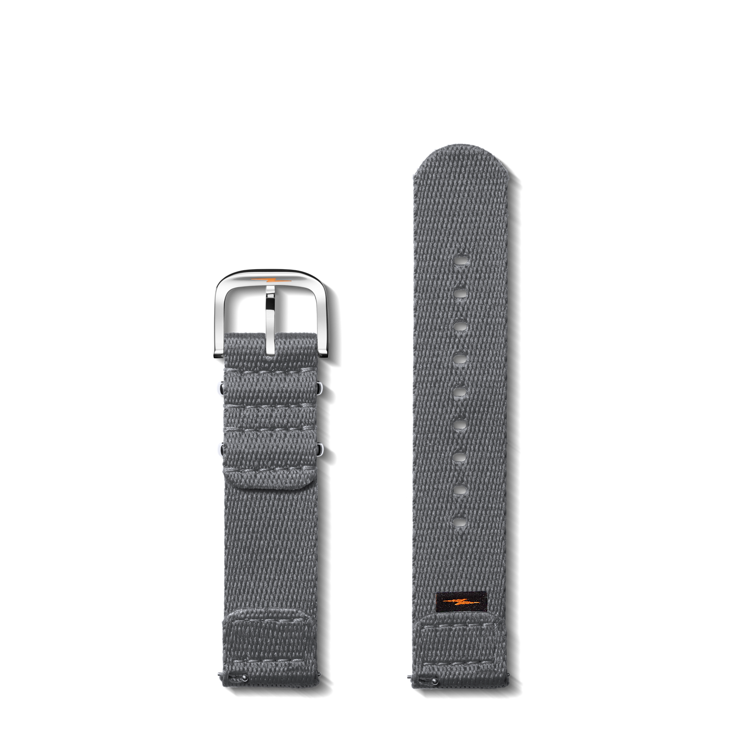 20mm Gray G10 Nylon Watch Strap - Gray
