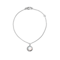 Heirloom Mother Of Pearl Charm Bracelet - Sterling Silver