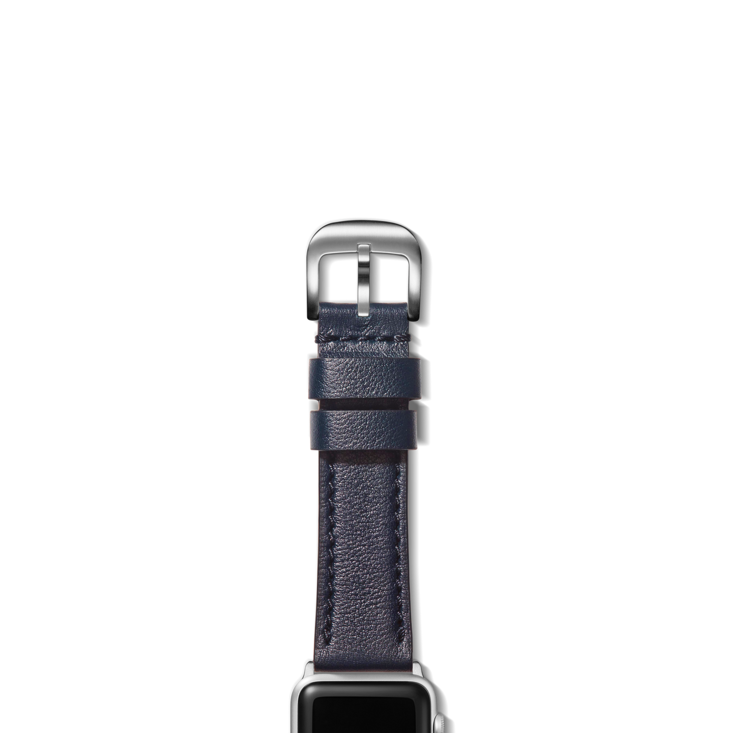 20mm Navy Leather Apple Watch Strap - Navy