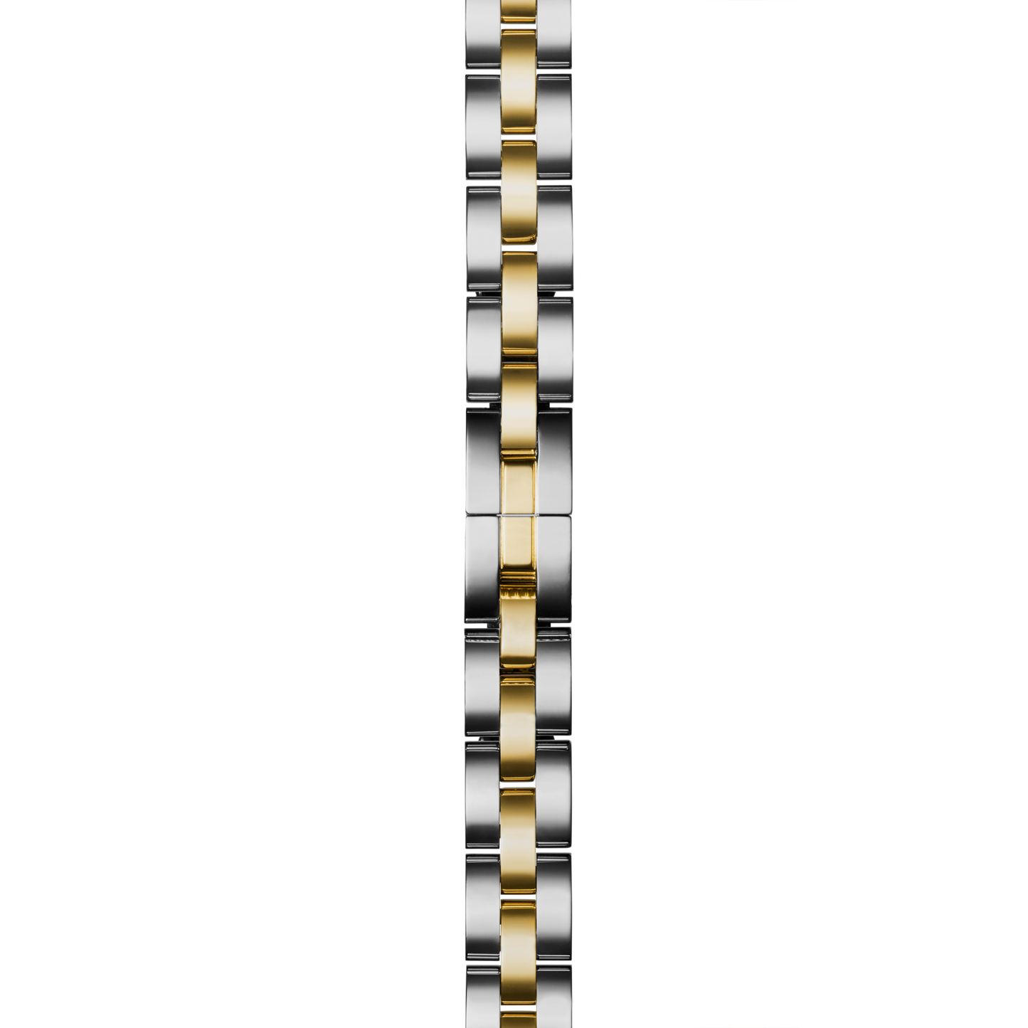 8mm Two-Tone 3-Link Bracelet - Two-Tone