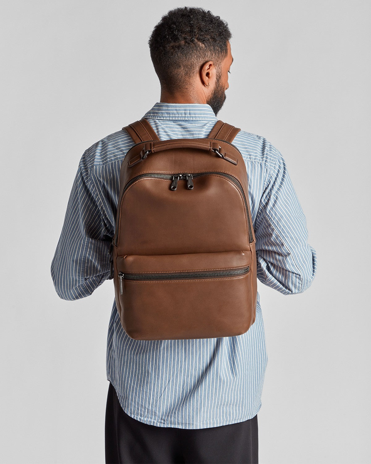 Runwell Backpack - Medium Brown