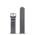 20mm Gray Split Nylon Apple Watch Strap - Gray