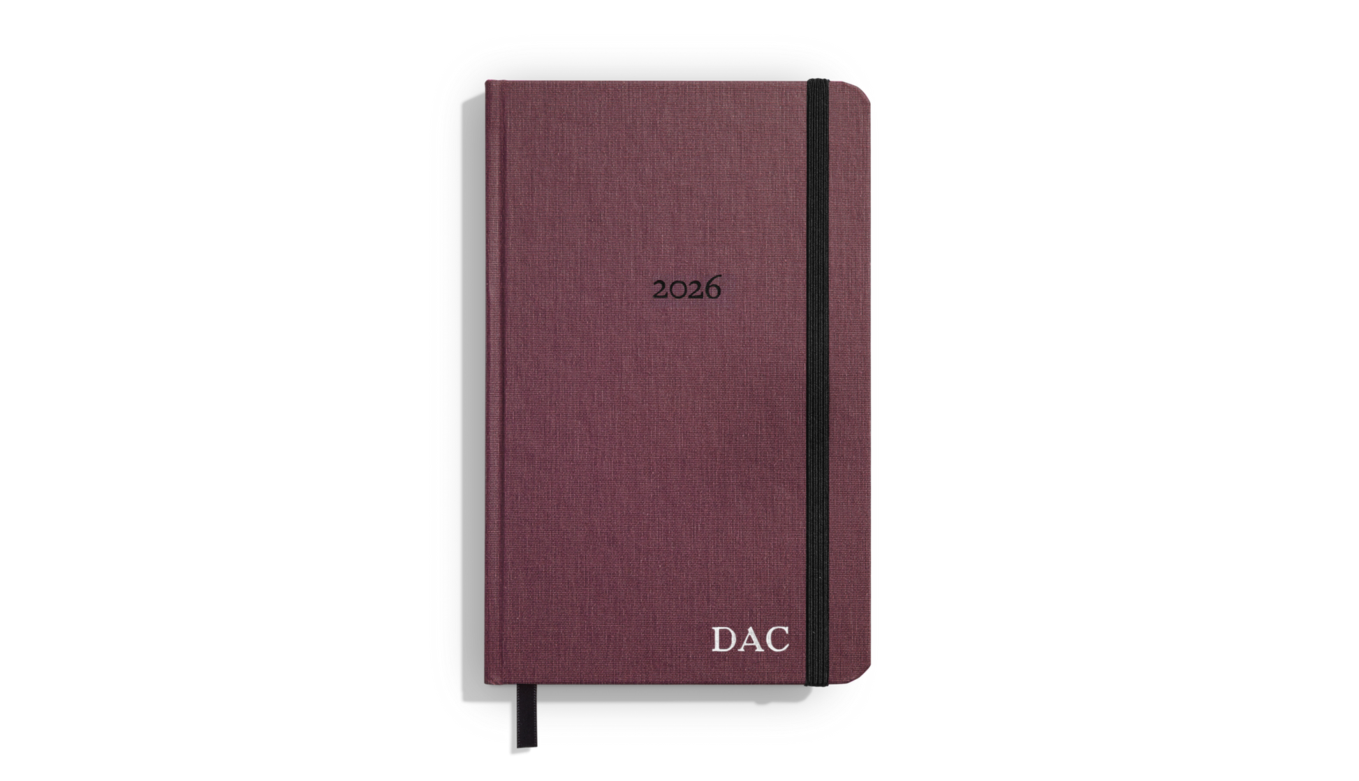 2026 12 Month Runwell Planner - Merlot