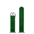20mm Green Split Nylon Apple Watch Strap - Green