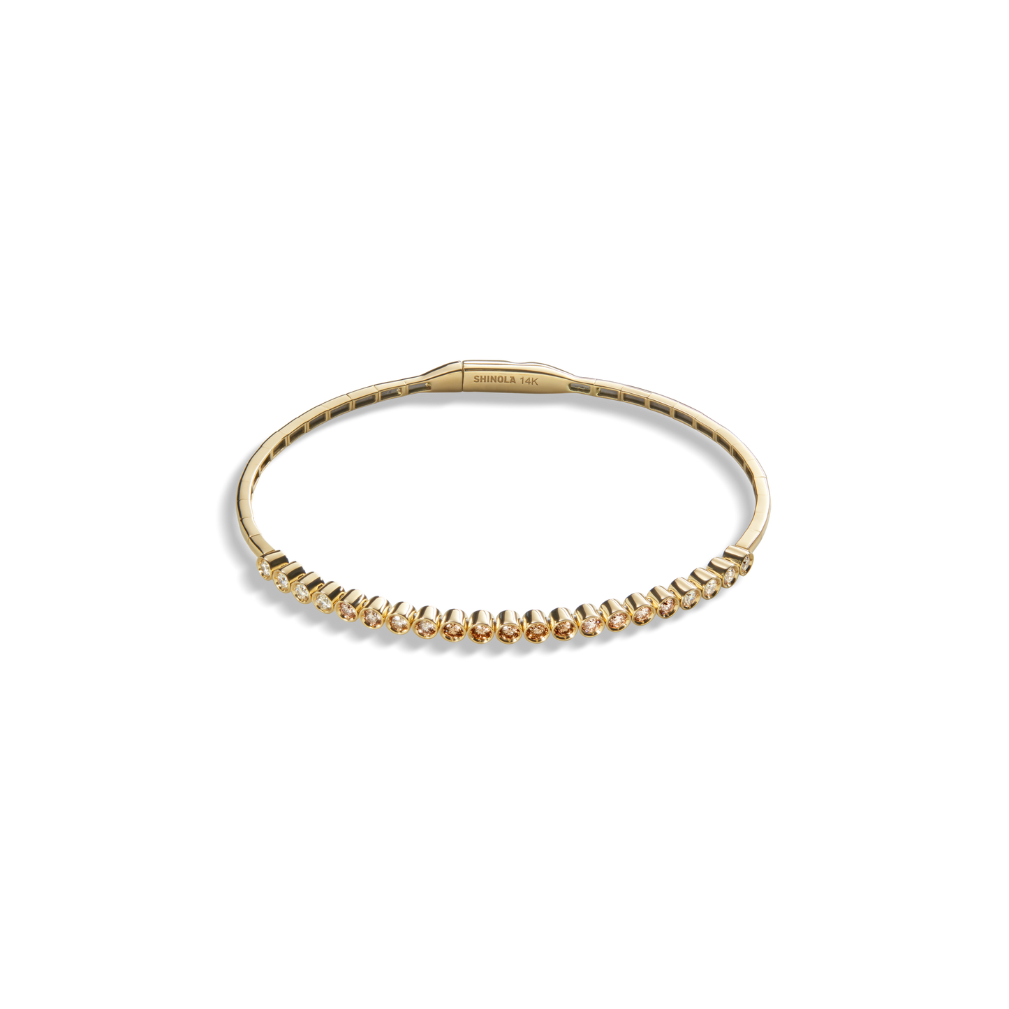 0.75 Carat Desert Diamond Tennis Bangle Bracelet