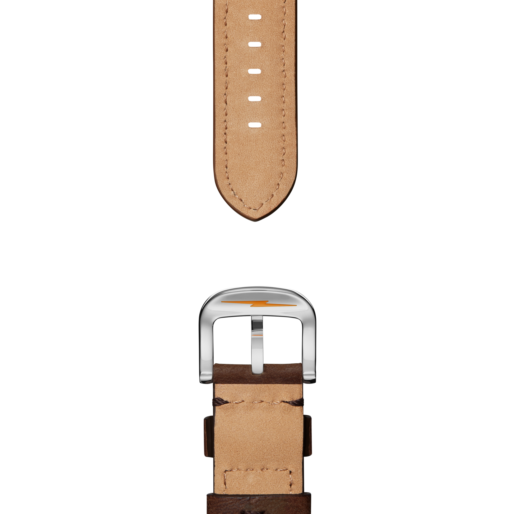 20mm Cattail Leather Watch Strap - Cattail